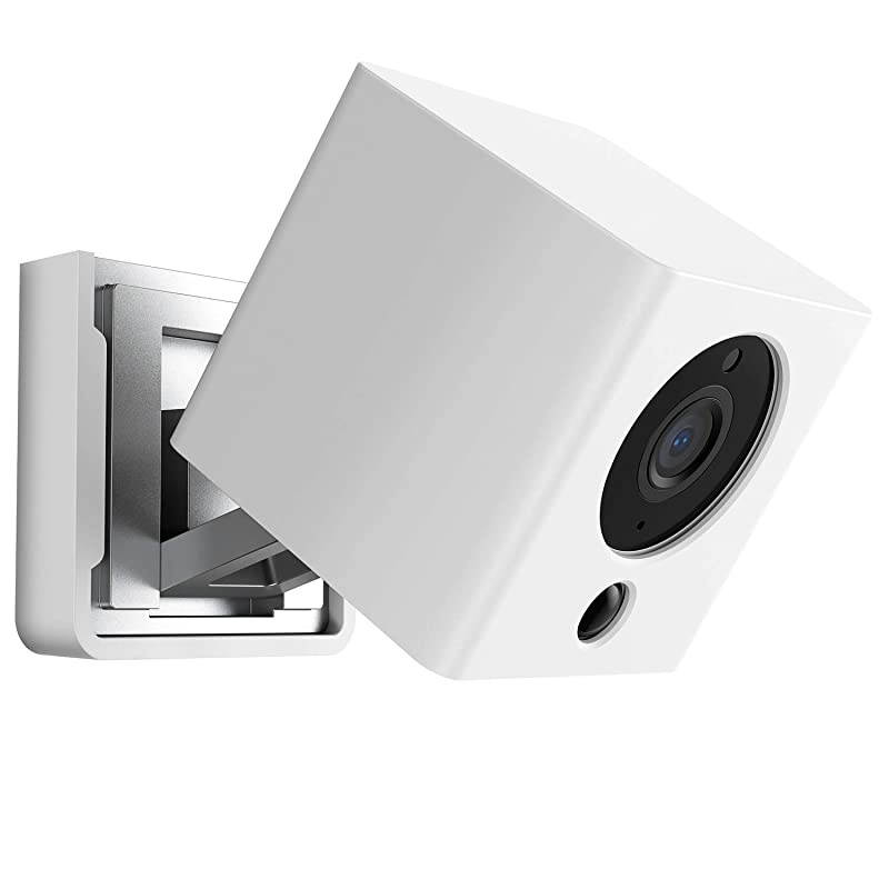 Silicone Skin for Wyze Cam Wyze Cam V2 - Come with Quick Wall Mount Bracket - Anti-Scratch Protective Cover - Extra Protect Wyze Camera (3 Pack, Black)