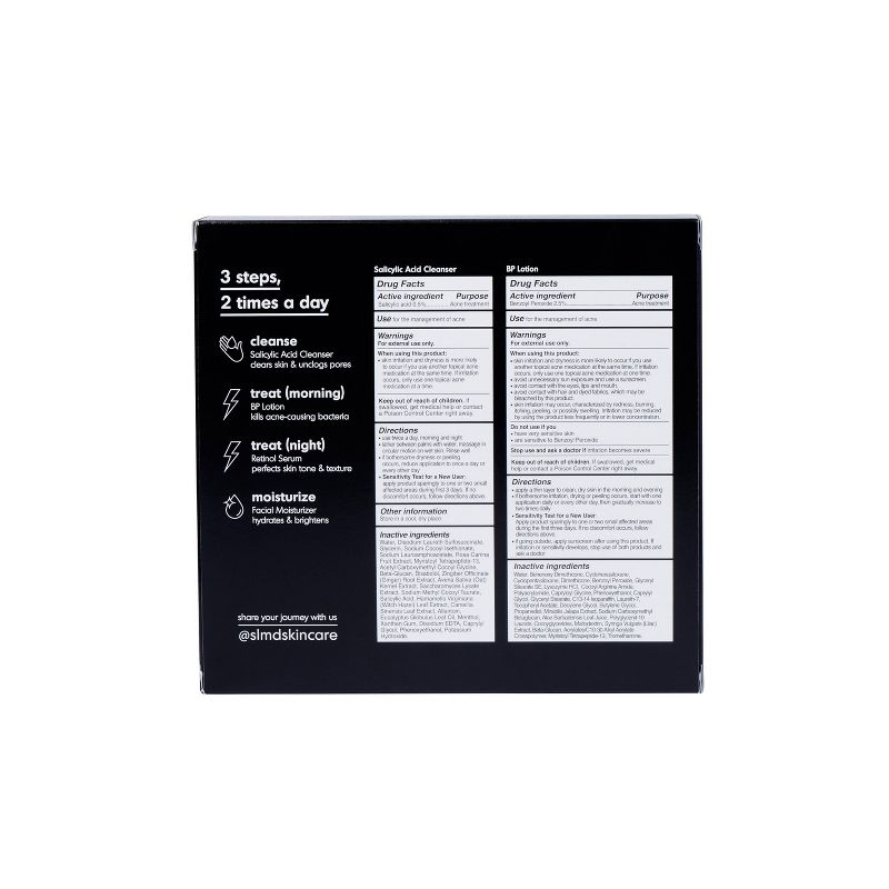 SLMD Skincare Acne System Kit