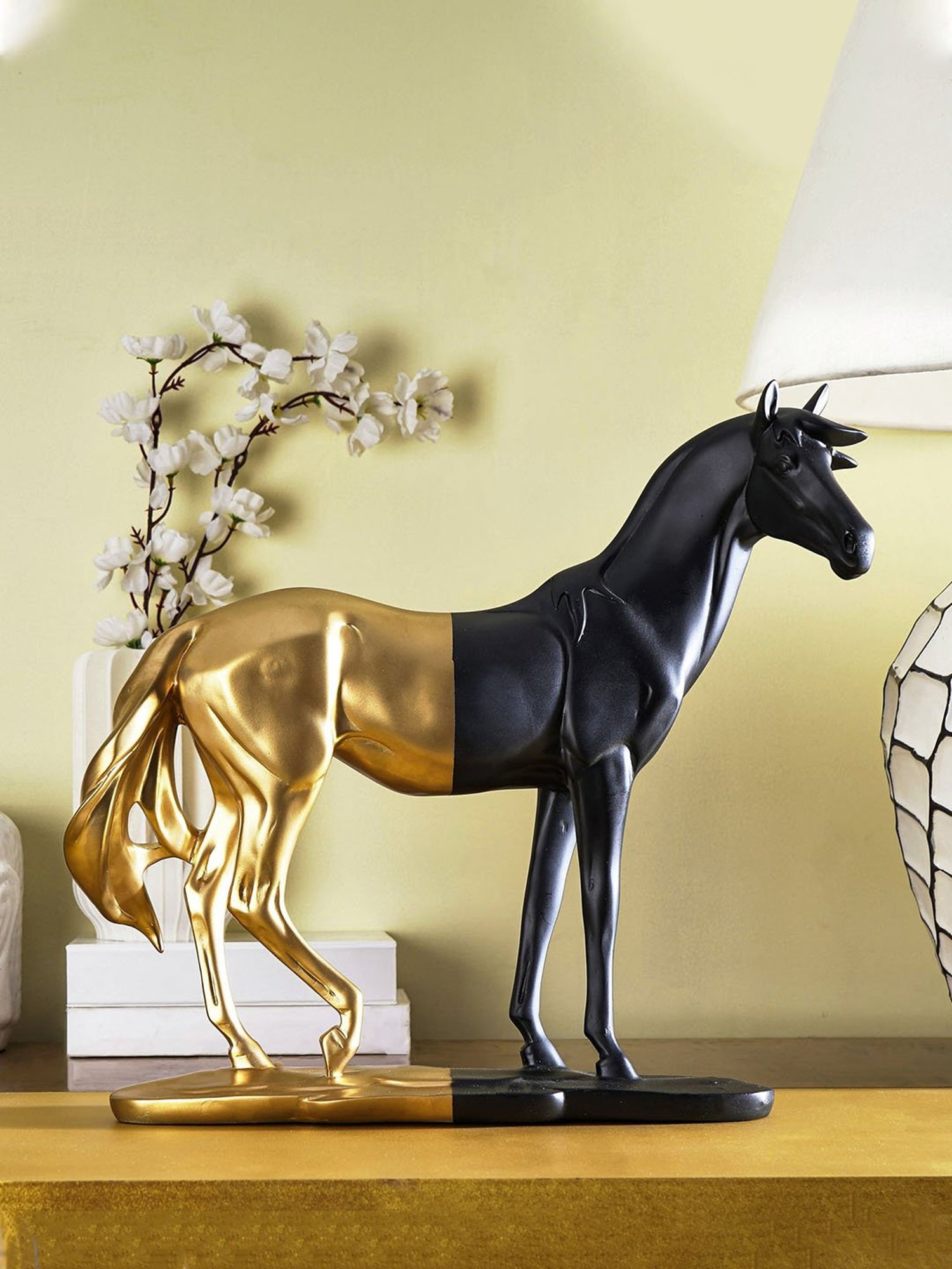 The Artment Multicolor Resin Bold and Majestic Horse