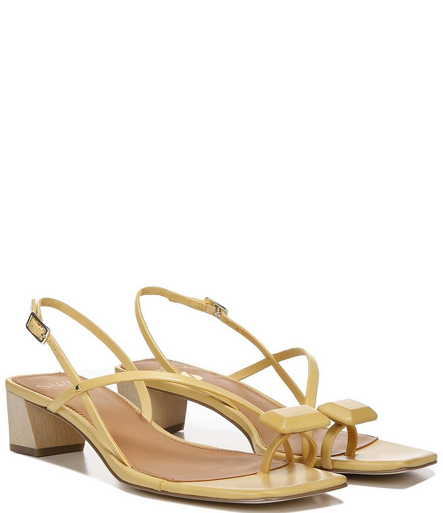 Sarto by Franco Sarto Courtney Leather Toe Ring Sandals