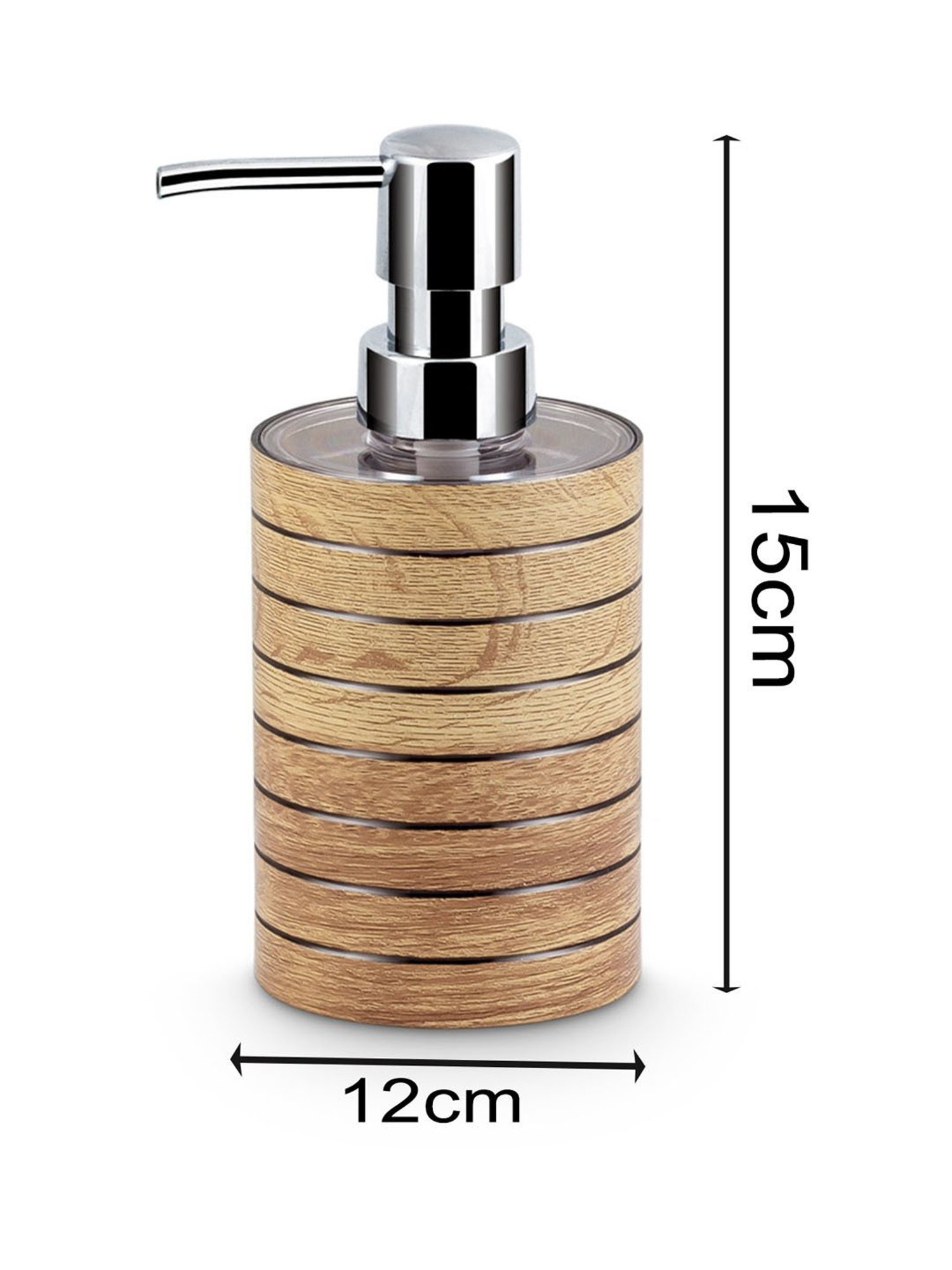 Freelance Brown Polyresin Set of 4 Bathroom Accessories