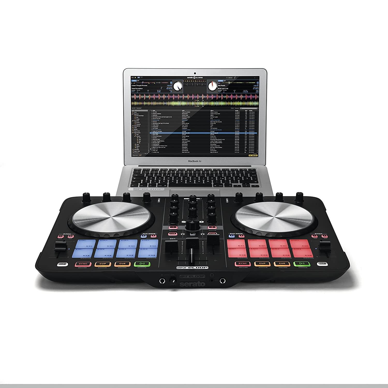 Reloop Beatmix 2, 2-Deck Serato Performance Pad DJ Controller