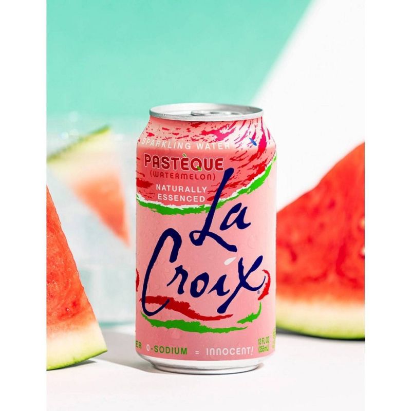 LaCroix Pasteque Watermelon Sparkling Water - 8pk/12 fl oz Cans