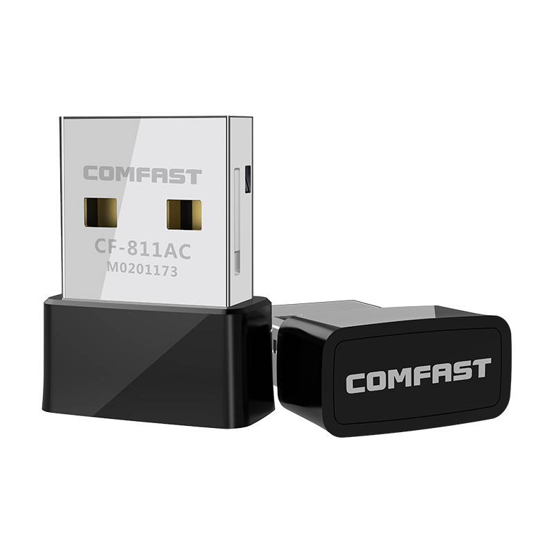 COMFAST 650Mbps USB Wifi Adapter Wireless Network Card Wifi Receiver Nano LAN AC Dual Band 2.4&5GHz for WIN 7 8 10 MAC OS