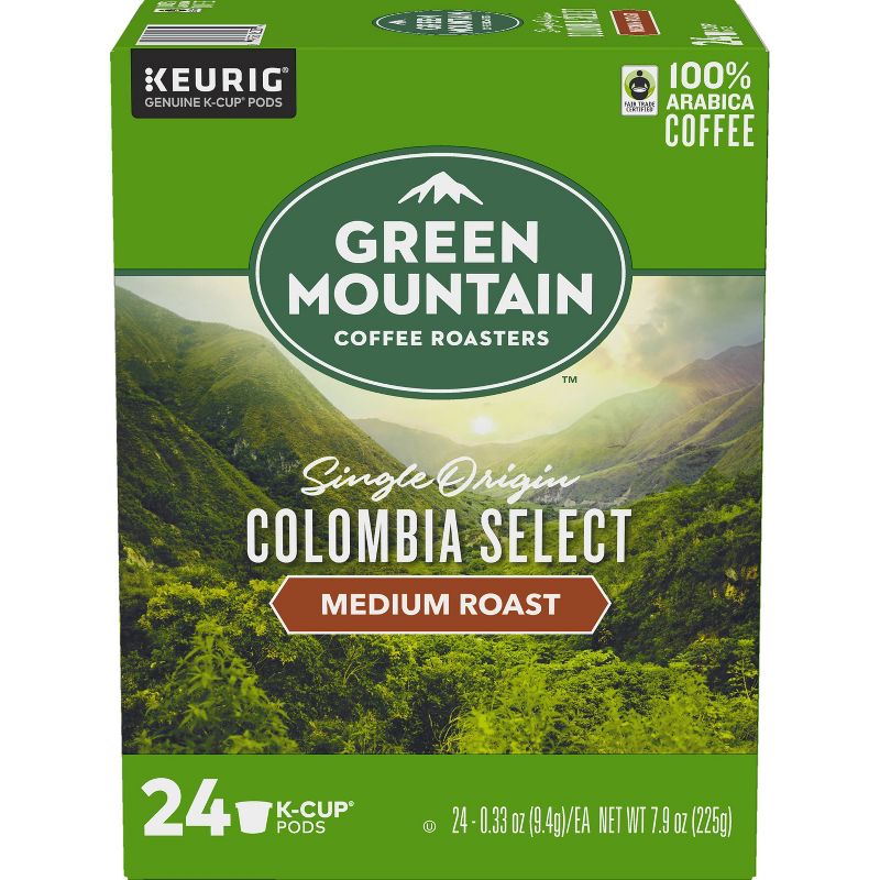 Green Mountain Coffee Colombia Select Keurig K-Cup Coffee Pods - Medium Roast - 24ct