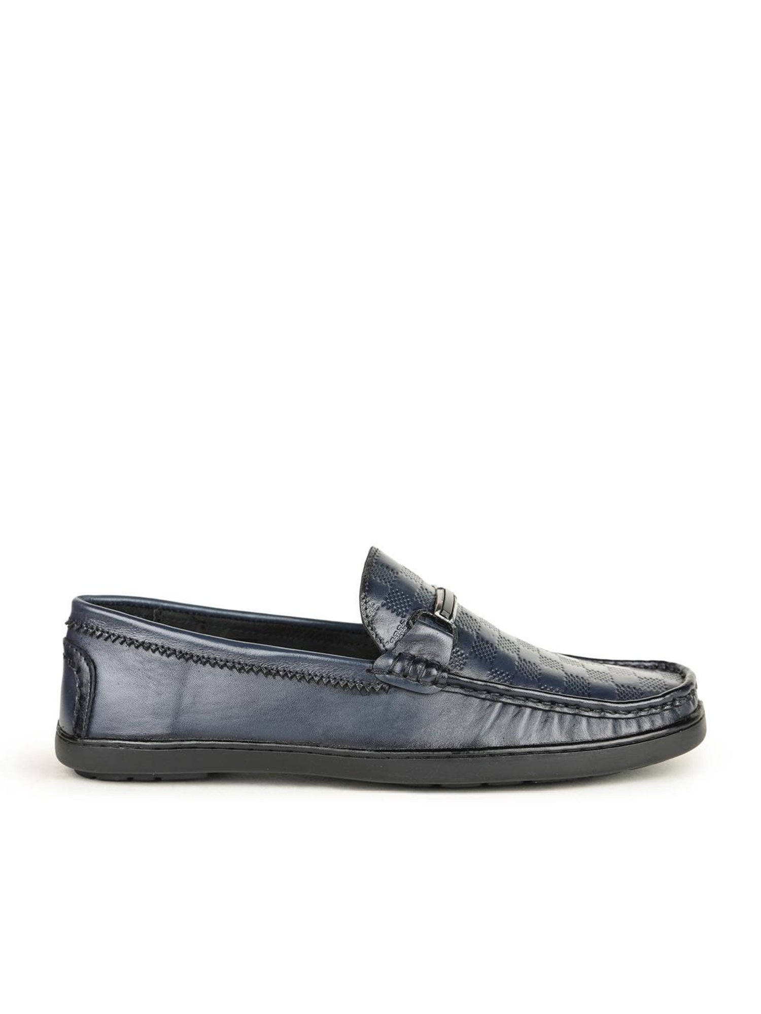 Britmen Men's Blue Casual Loafers