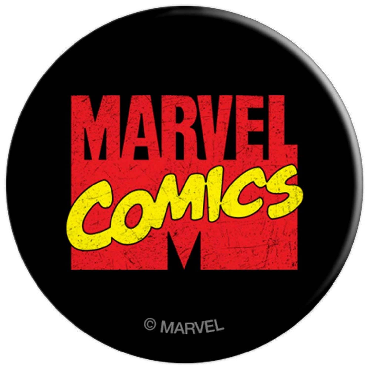 Marvel Comics Retro Logo PopSockets Grip and Stand for Phones and Tablets