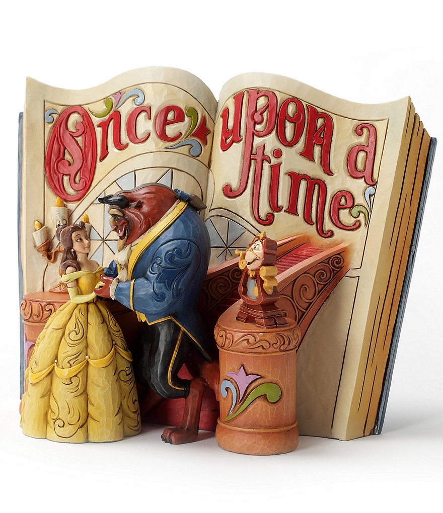 Disney Traditions by Jim Shore Beauty and the Beast #double;Love Endures#double; Storybook Figurine