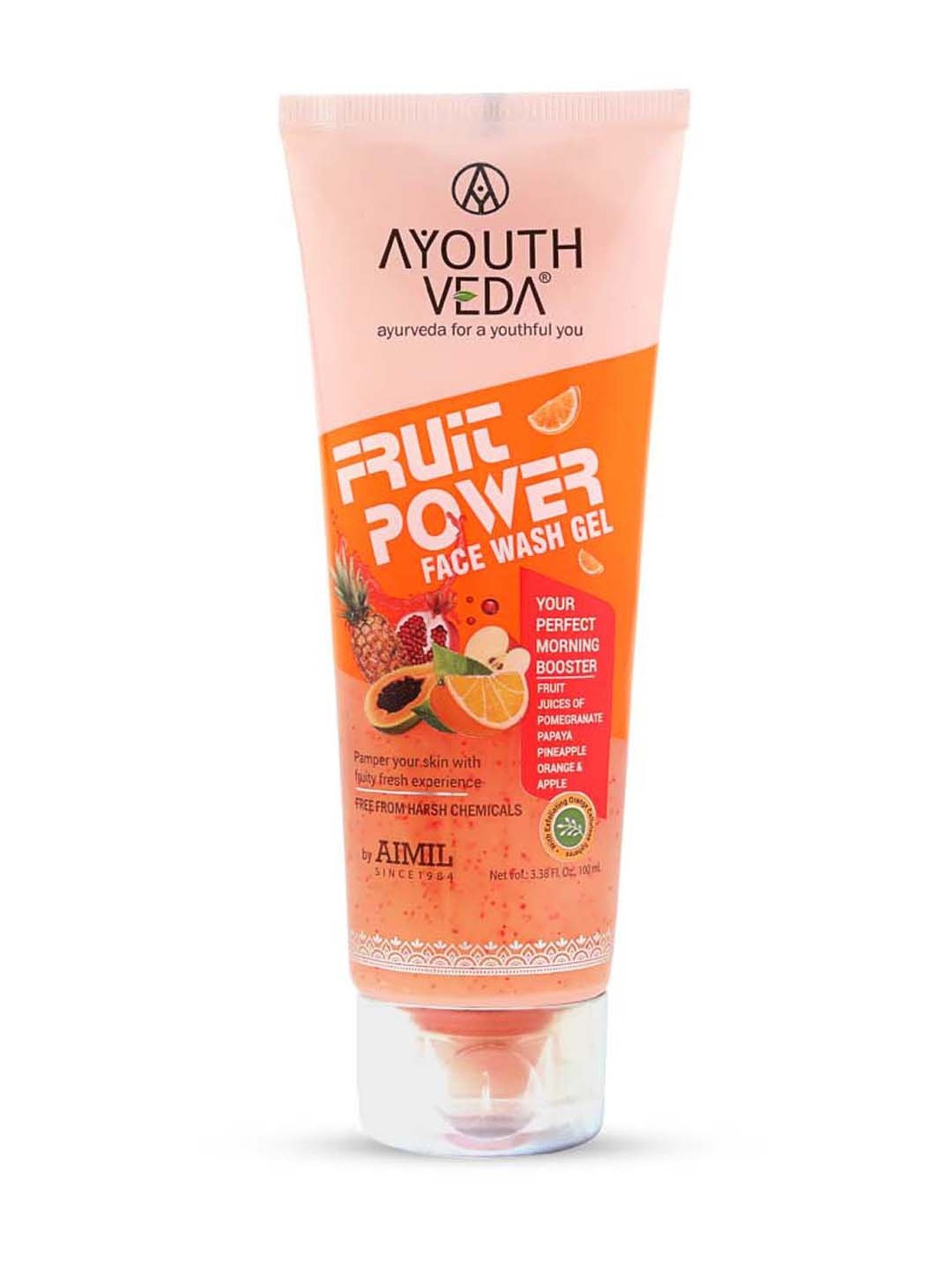 AyouthVeda Fruit Power Face Wash Gel - 100 ml