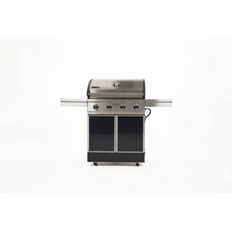 TYTUS 4 Burner Cart Gas Grill T400PCCLP-0.0.0 Charcoal Stainless Steel