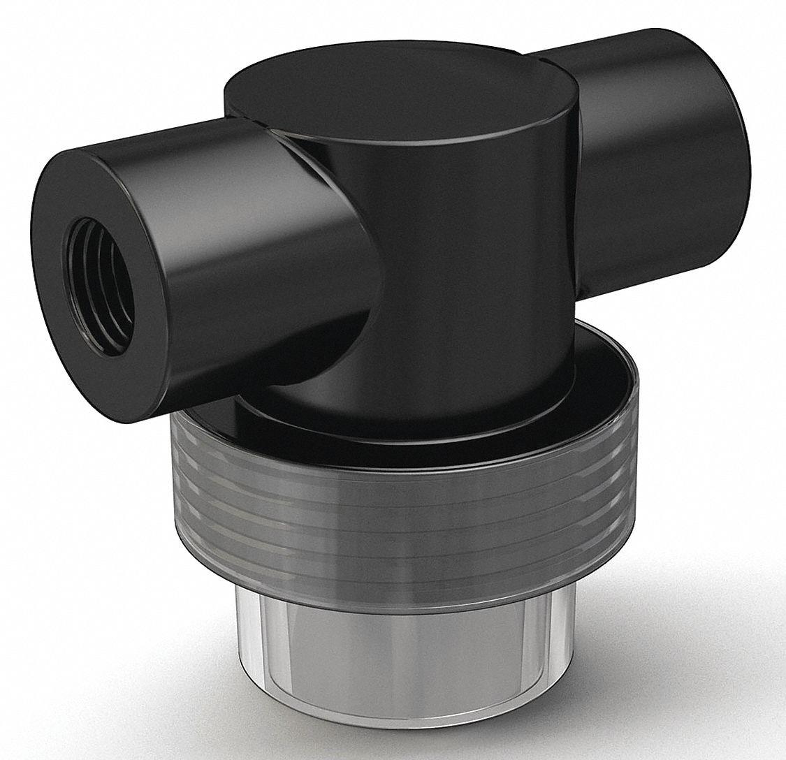 TENNANT 1211537 Vacuum Cleaner In-Line Filter,Nylon,3" L