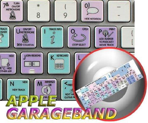 GARAGEBAND GALAXY SERIES KEYBOARD STICKERS SHORTCUTS WORK WITH APPLE
