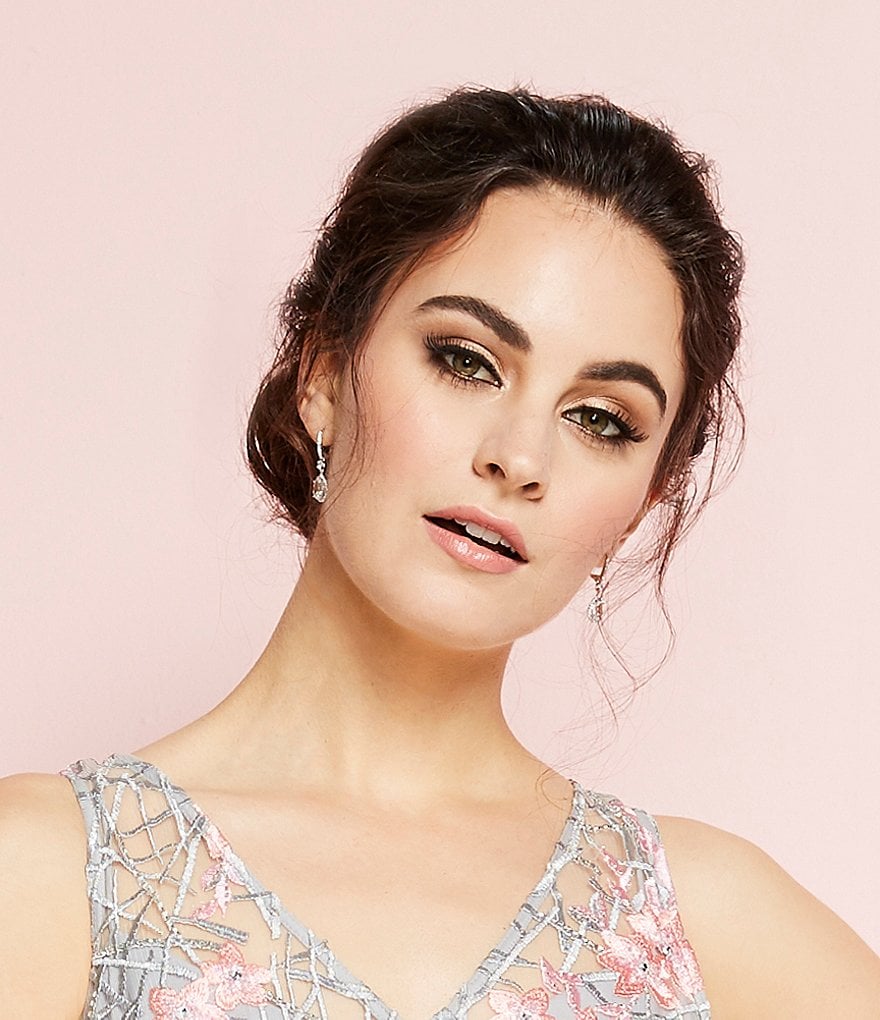 Nadri Cubic Zirconia Mini Drop Earrings