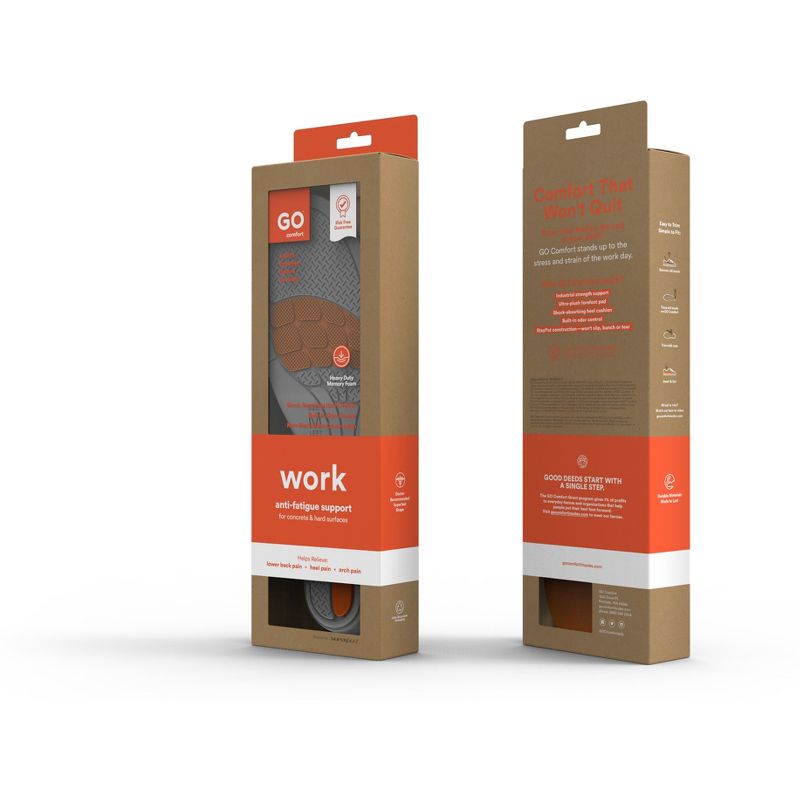 GO Comfort Work Insoles - Medium