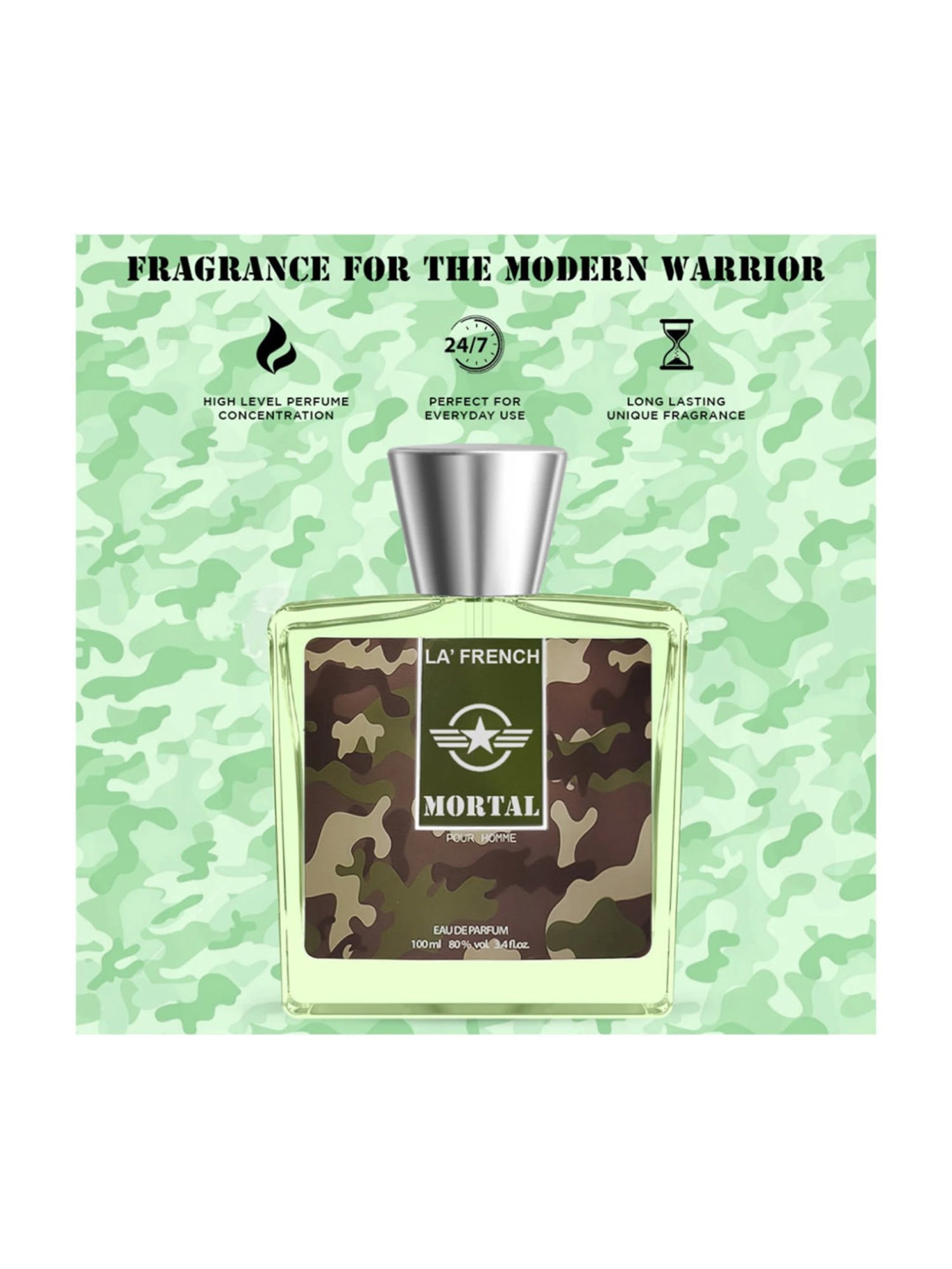 La' French Mortal Pour Homme Eau De Parfum - 100 ml