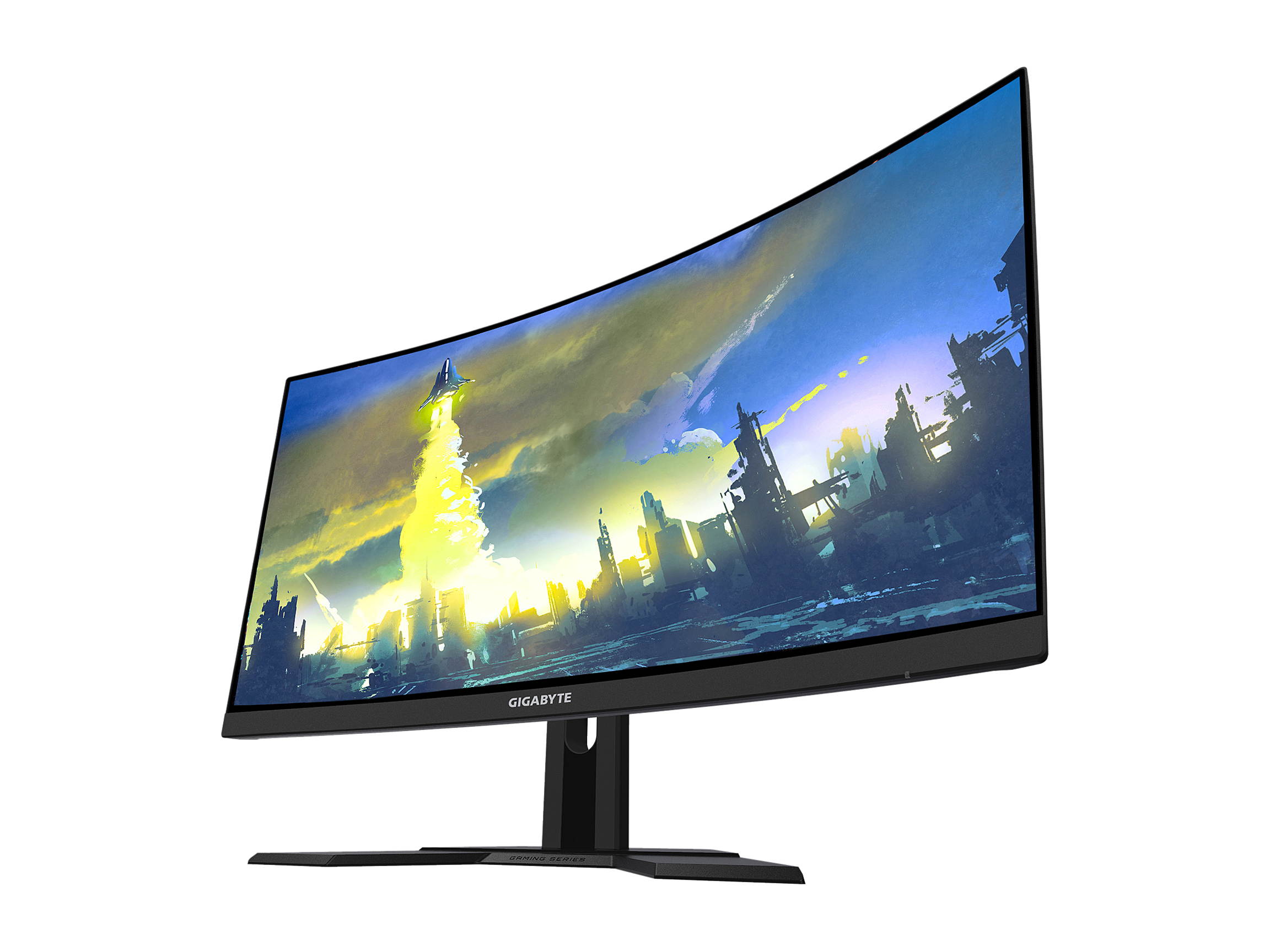 GIGABYTE G27FC A 27" 165Hz 1920 x 1080 1ms (MPRT), 91% DCI-P3, FreeSync Premium, 1 x Display Port 1.2, 2 x HDMI 1.4, 2 x USB 3.0 Curved Gaming Monitor
