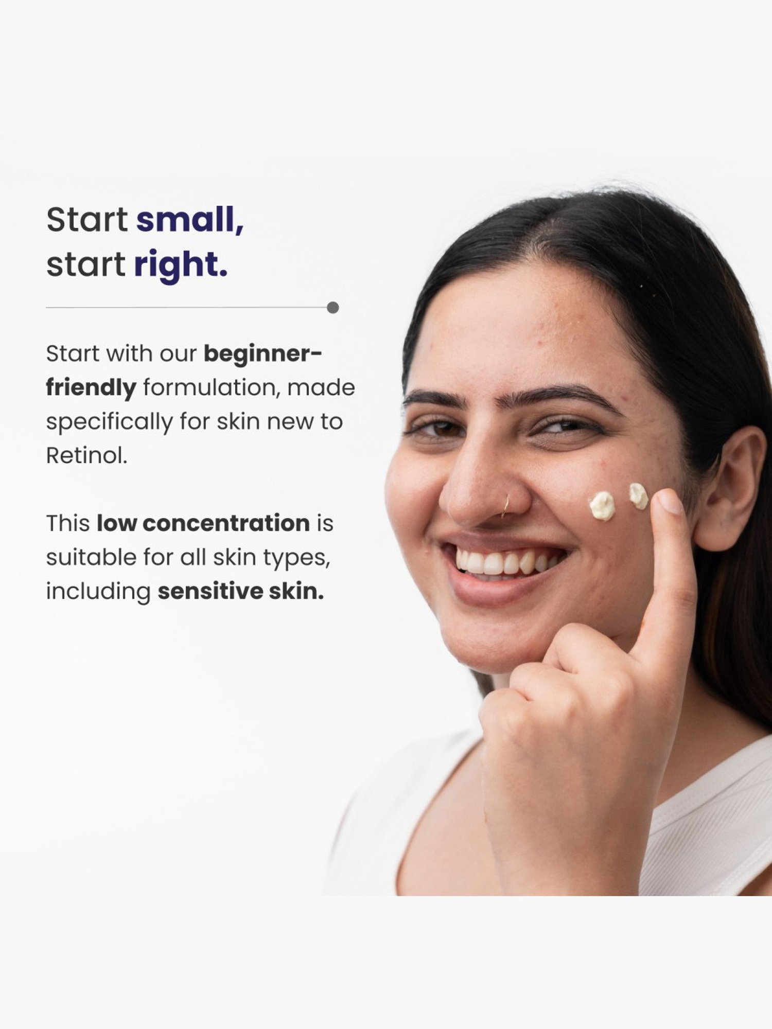 Re'equil 0.1% Retinol Night Cream for Wrinkles & Skin Tightening - 30 gm