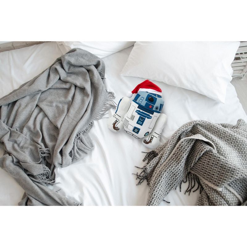 Se7en20 Star Wars Talking Santa R2D2 9" Plush Doll