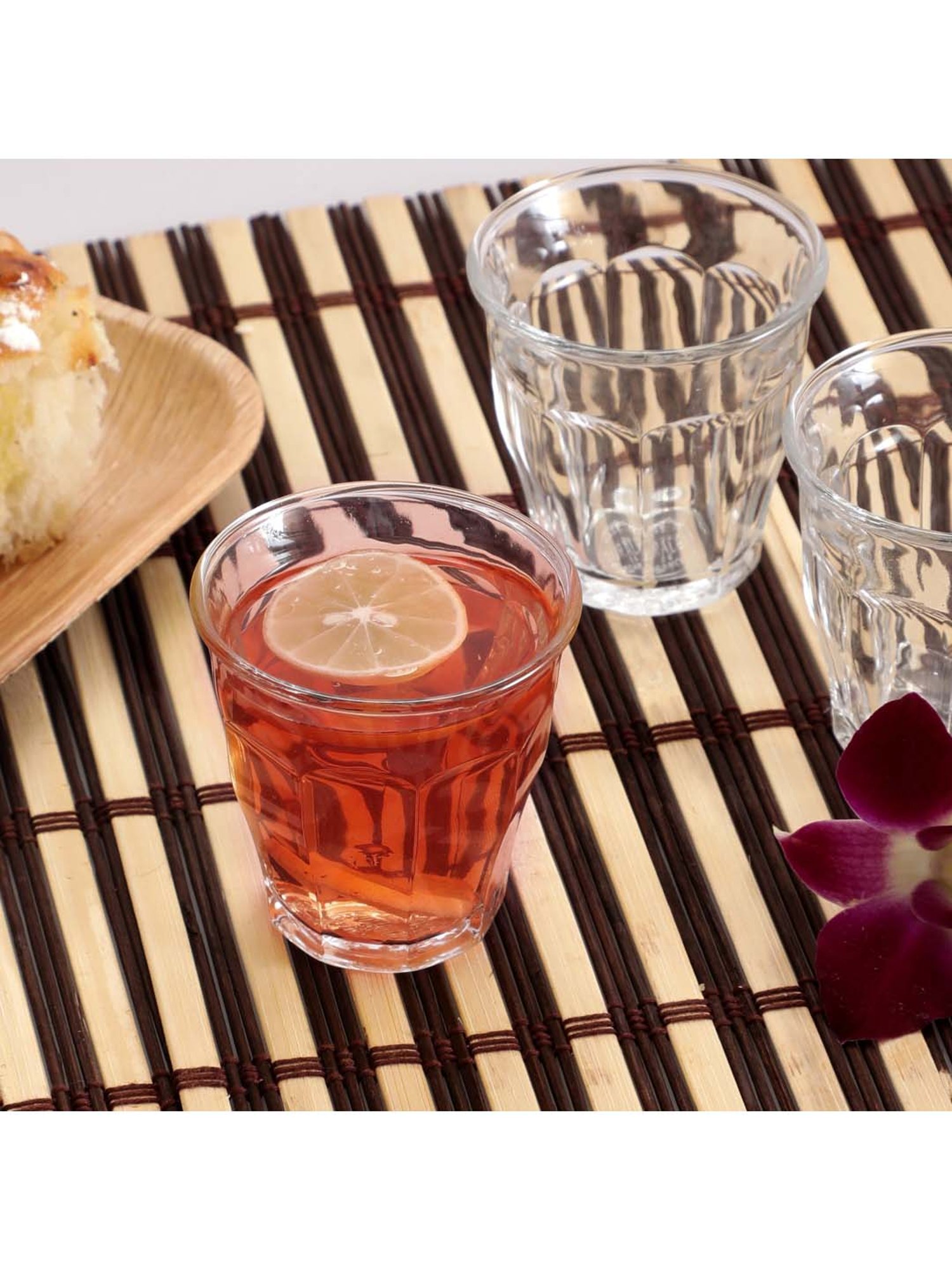 Duralex 'Picardie' Transparent Glass 20.5 cm Tumbler (0.22 L) - Set of 4