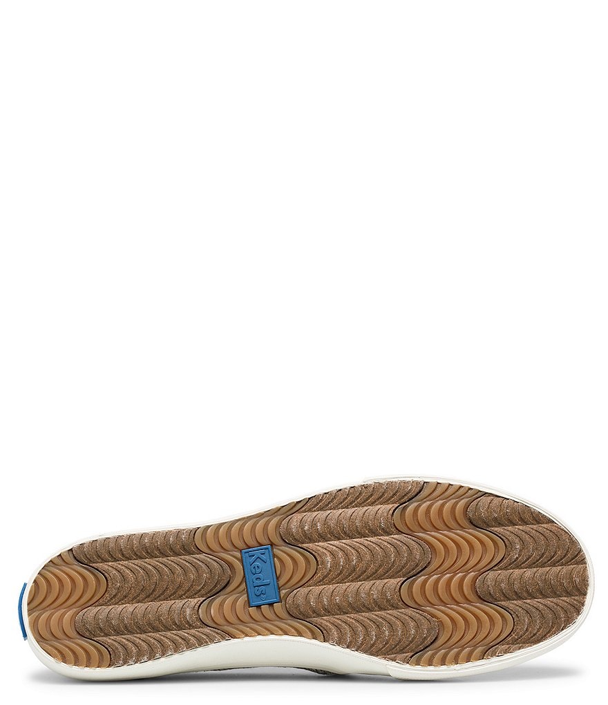 Keds Double Decker Ikat Stripe Canvas Slip-On Sneakers