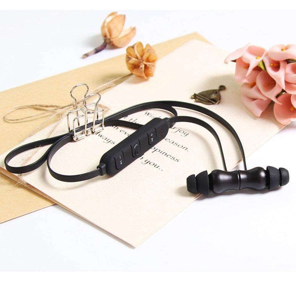EIGIIS Wireless Bluetooth Headsets Sports Earphones Stereo Headphones With Magnet Attraction Noise Reducing