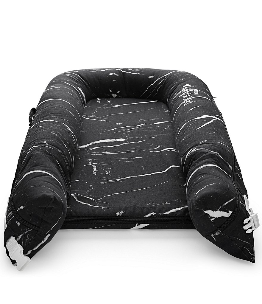 DockATot 0-8 Months Black Marble Deluxe Dock, Stage 1