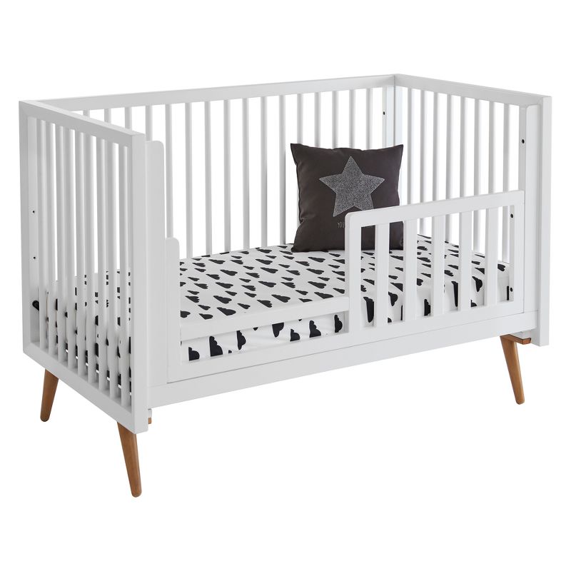 Kolcraft Roscoe 3-in-1 Convertible Crib - White