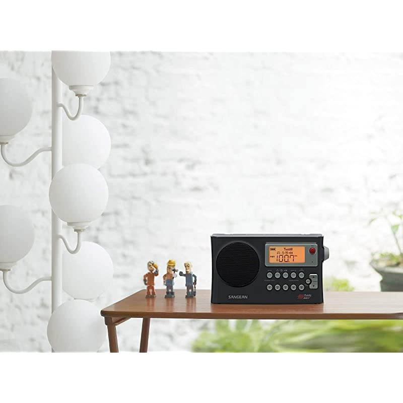 PR-D4W AM/FM Weather Alert Portable Radio with Bandwidth Narrowing, AM Auto Tracking