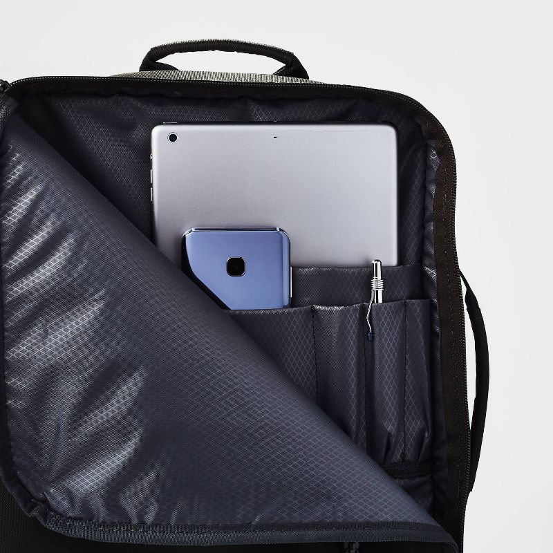 18" Small Hybrid Backpack Black - Made By Design™