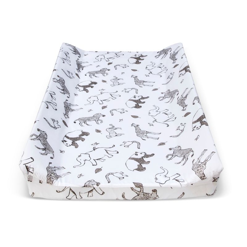 Trend Lab Waverly Baby 5pc Crib Bedding Set Congo Line - Gray