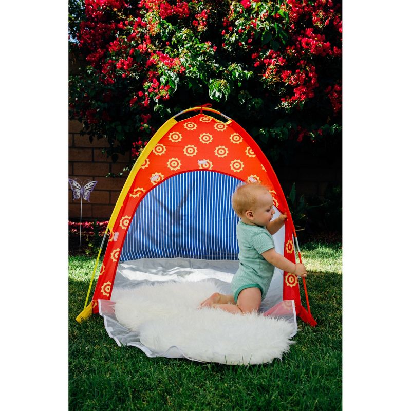 Magic Cabin - Outdoor Tent with Lights for Kids, Blue