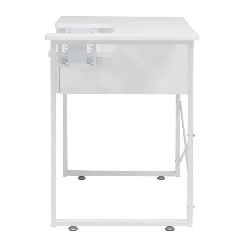Pro-Line Sewing Table with Two Drawers White - Sew Ready