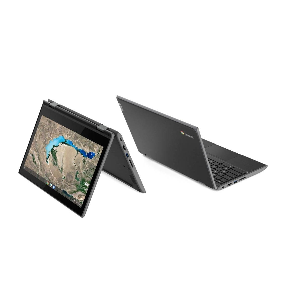 Lenovo Chromebook 300e 2nd Gen 11.6" Touch 4GB 32GB AMD A4-9120C, Black