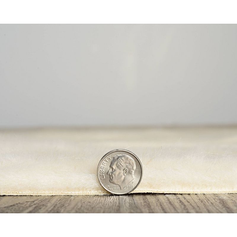 2'2"X4' Jacquard Woven Accent Rugs Pewter/Dark Green - Weave & Wander