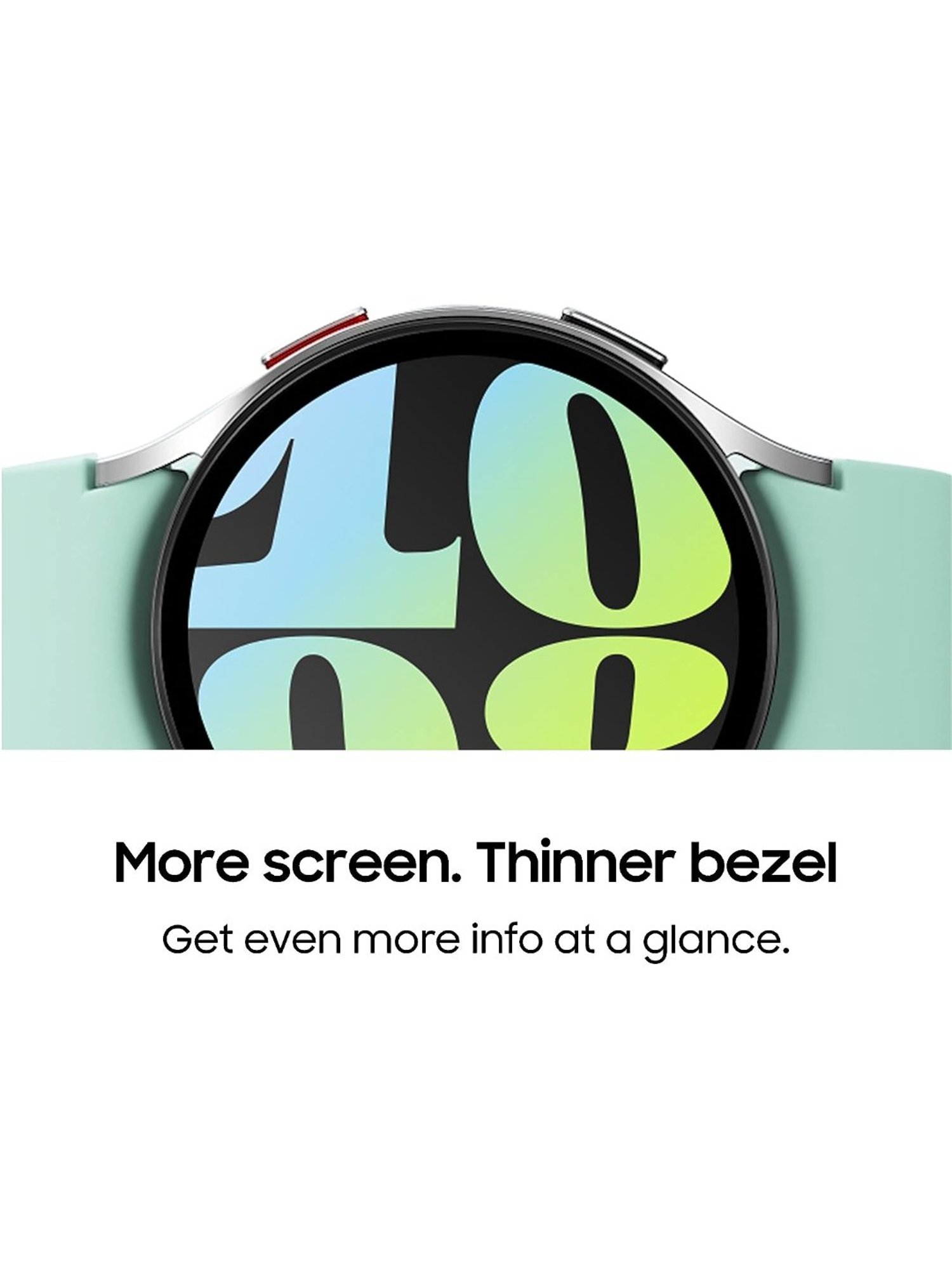 Samsung Galaxy Watch6 LTE Smartwartch Compatible with Android only (44mm, Silver)