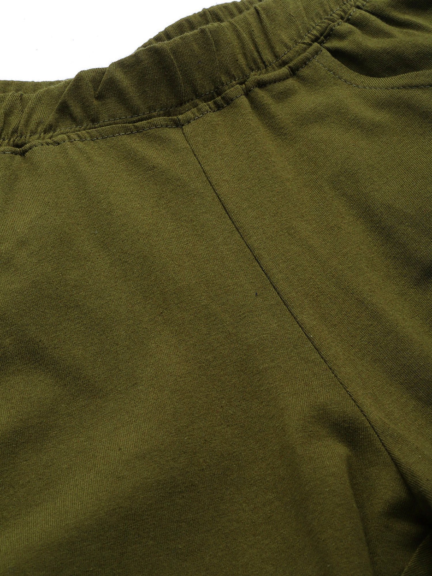 theRebelinme Green Cotton Capris