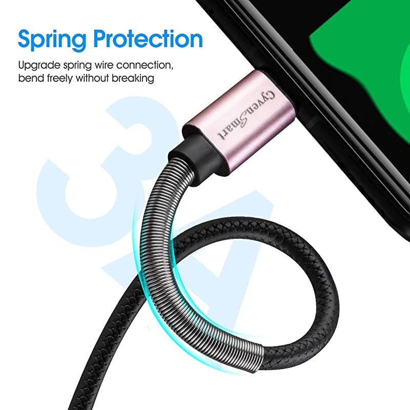 Type C Cable 3ft Compatible with Samsung Galaxy A10A20A51S10S9S8Note 8LG V20V30V403A Fast Charging 3 Pack A to C TPE Cord Fast Charging C Cables