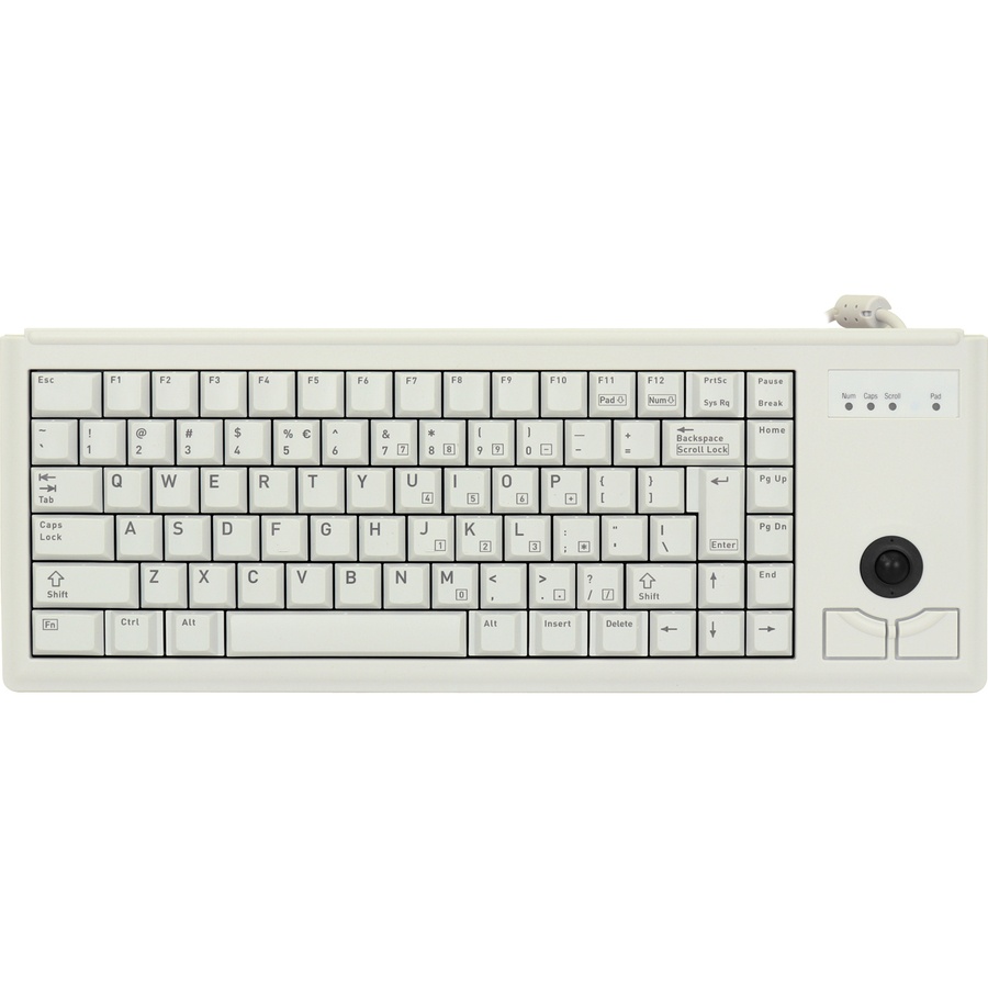 Zf G84-4420Lubeu-0 15-Ultraslim, 83 Key,Lt Grey Usb, Integrated Trackball