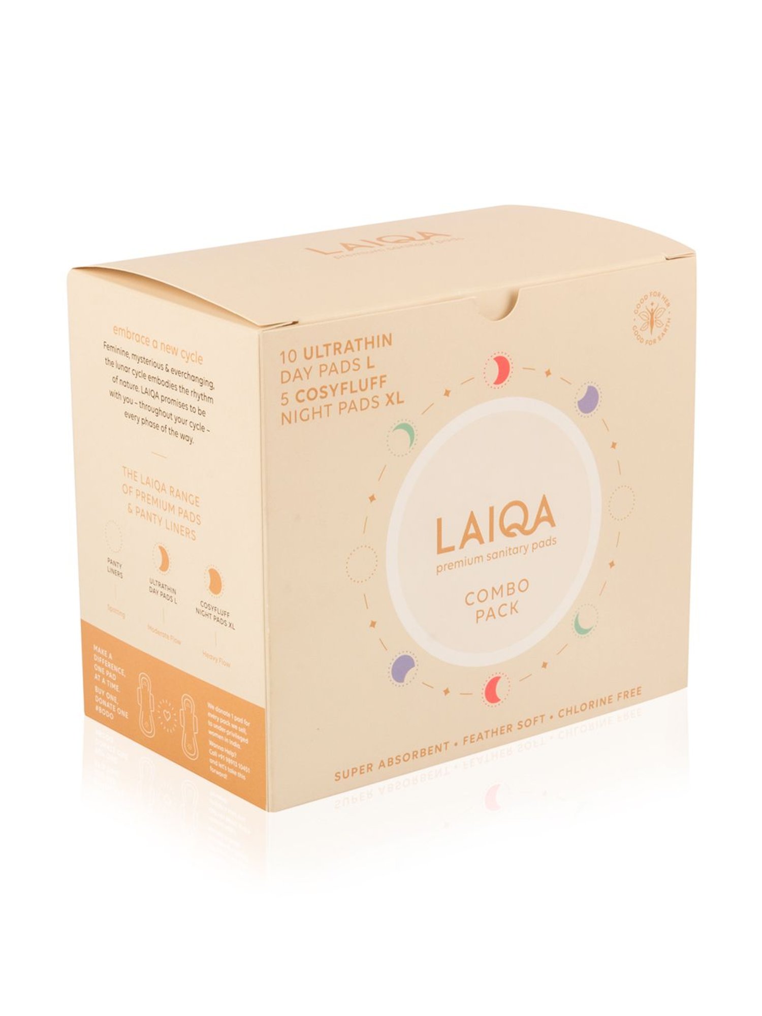 LAIQA Combo (Pack of 2) - 30 Pads