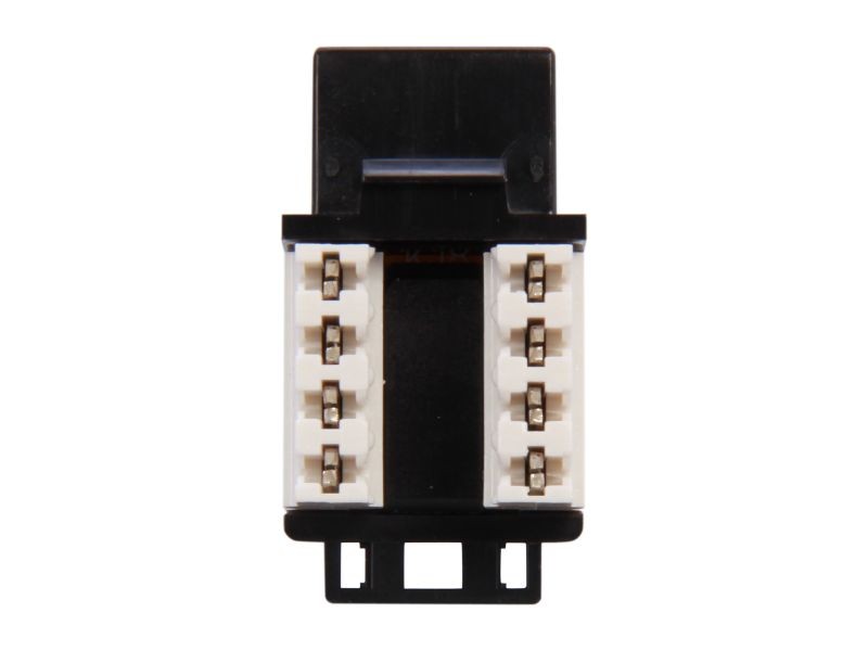 Micro Connectors CAT5 RJ45 Coupler F-F Straight