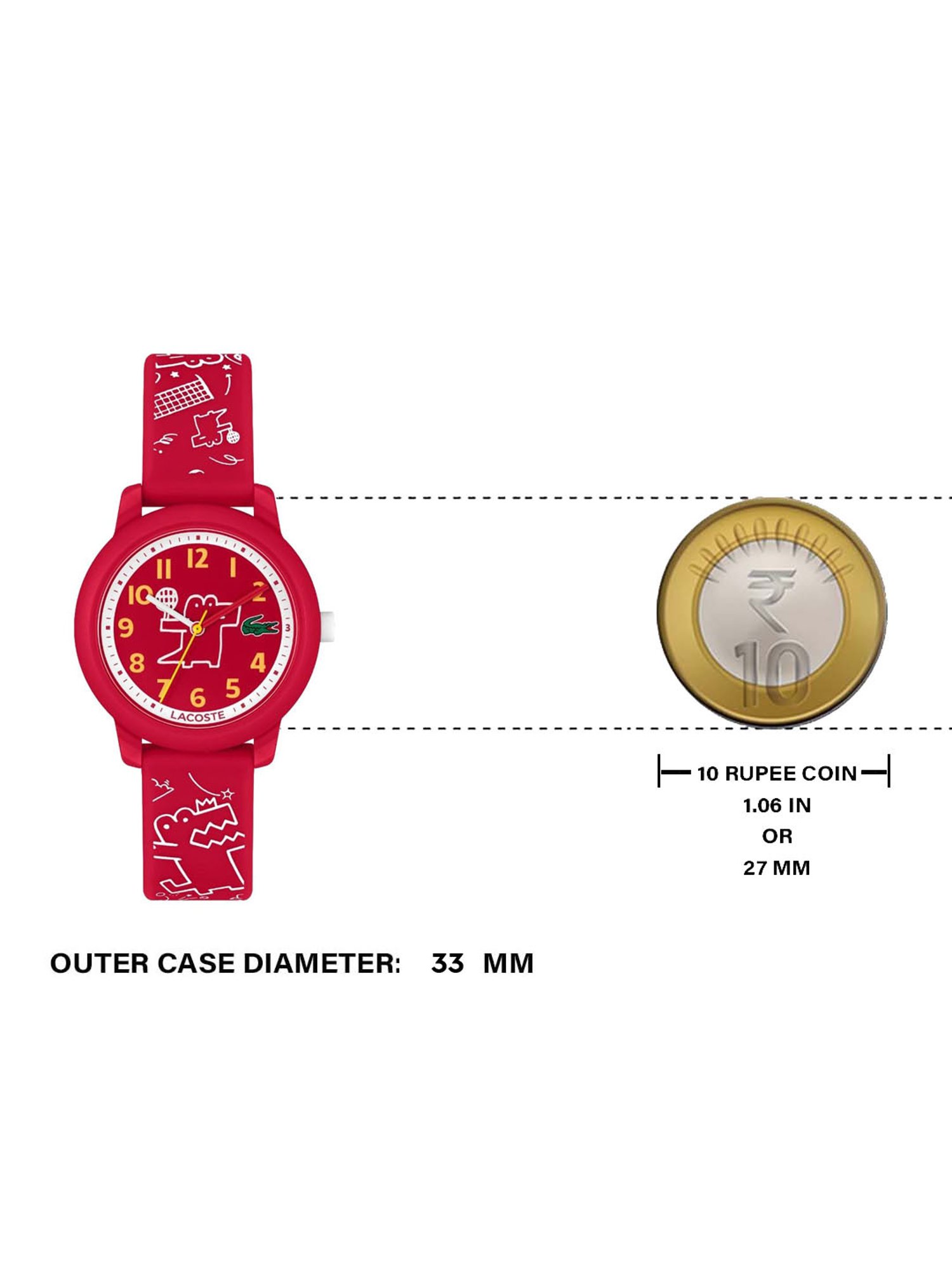 LACOSTE MGI-2030059 12.12 Kids Kids Analog Watch