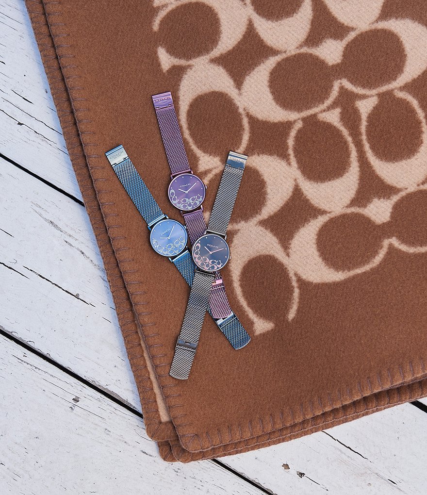 COACH Perry Mesh Bracelet Watch