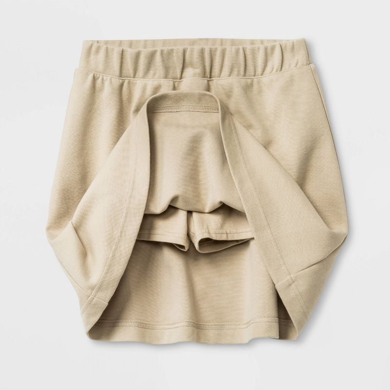 A Little Fable Kids Multicolor Solid Skirt