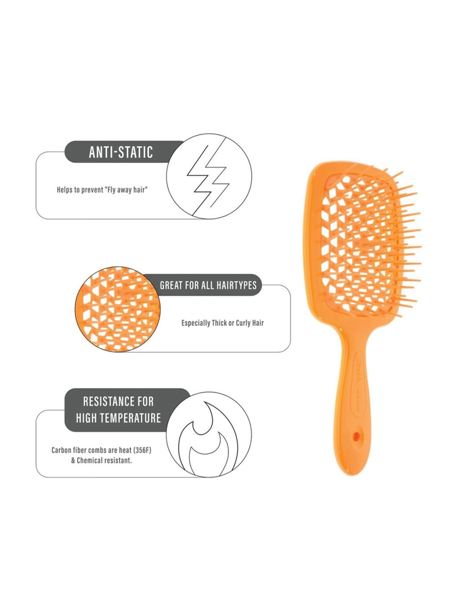 Janeke 1830 Professional The Original Italian Patcut Super Brush