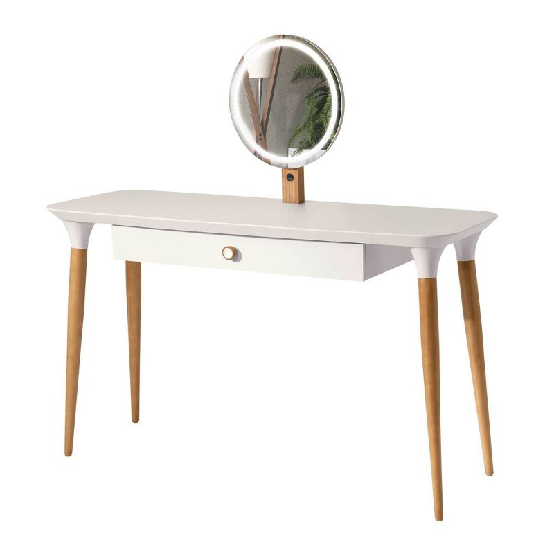 Salisbury Vanity w/Mirror White - Chique