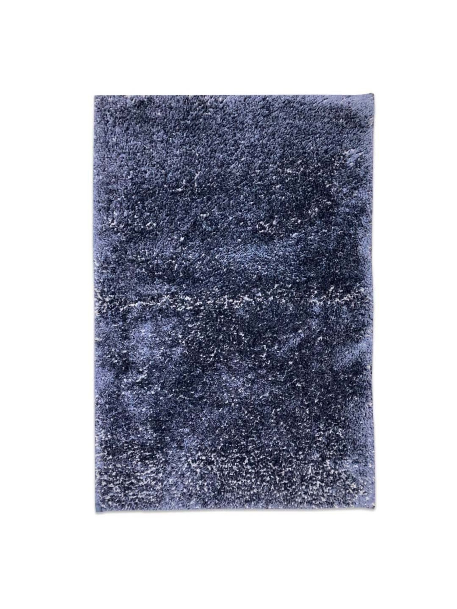 SPACES Dark Blue Acrylic Luxury Cushlon Drylon Large Foot Mat