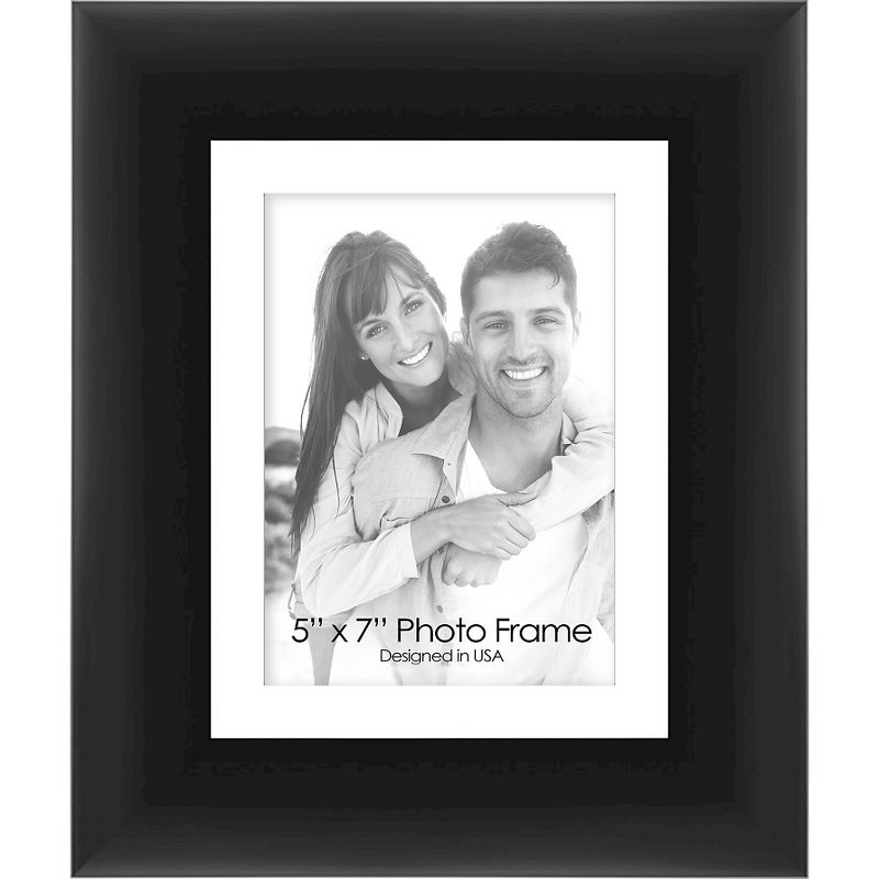 5" x 7" Photo Frame Family III Single Picture Frame Brown - PTM Images