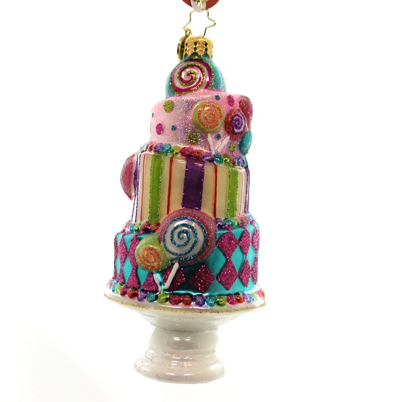 Christopher Radko Sugary Fun Candy Cake Frosting  -  Tree Ornaments