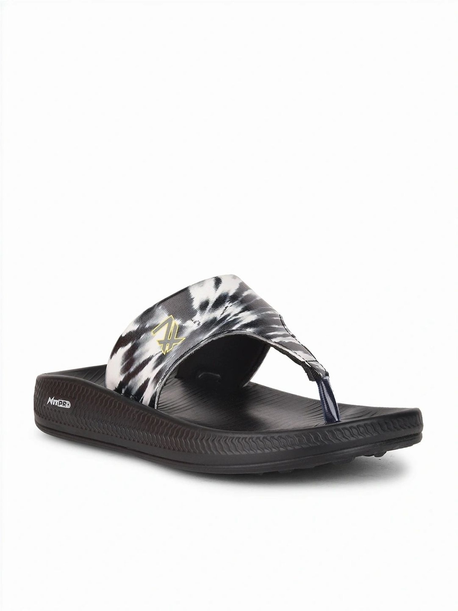 Leap7X by Liberty Women's Black Thong Wedges