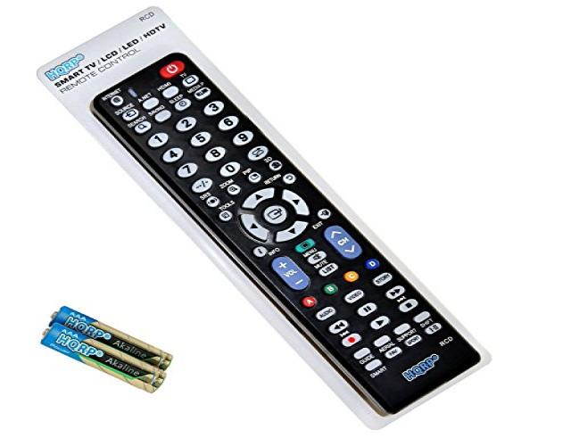 hqrp remote control for samsung ln-t4669f ln-t466f ln-t4671f ln-t4681f ln-t5265f ln-t5271f lcd led hd smart tv + hqrp coaster